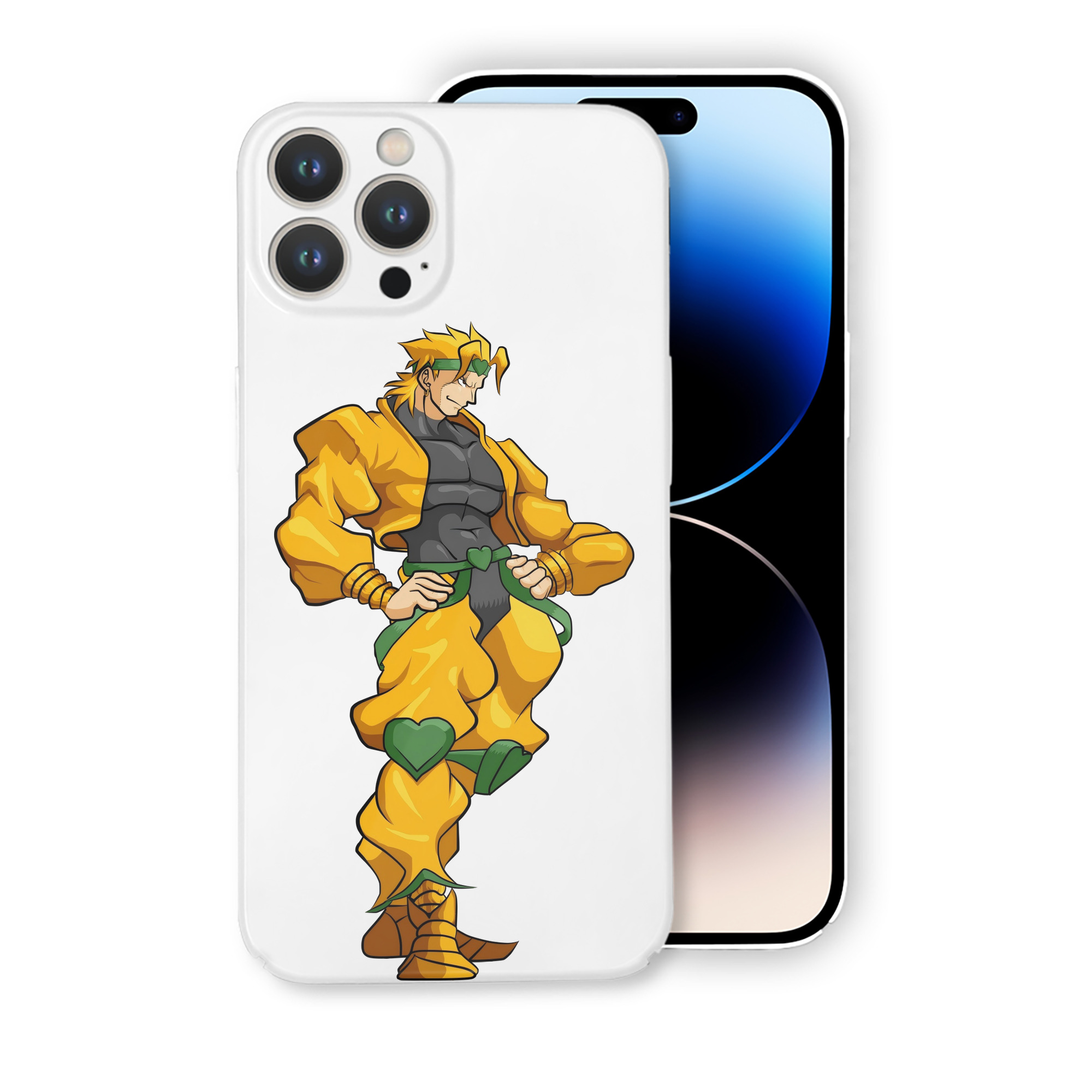 （画像用） ジョジョの奇妙な冒険 ディオ?ブランドー JoJo's Bizarre Adventure Dio Brando 【iPhone 14シリーズ対応】ハードケース